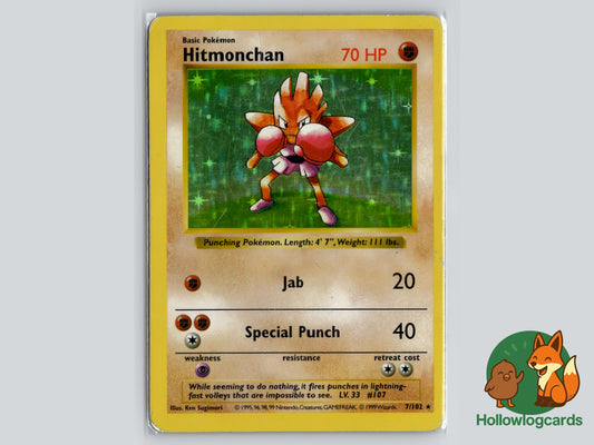 Image of Hitmonchan Base Set (BS) #7