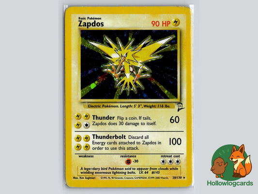 Image of Zapdos Base Set 2 (B2) #20