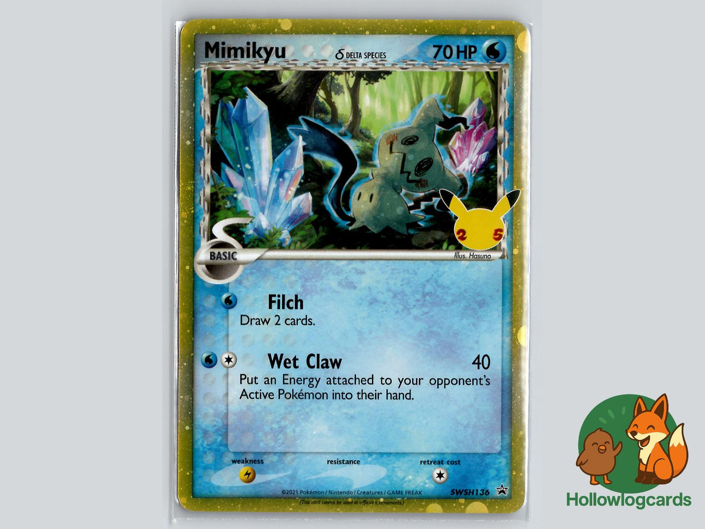 Mimikyu (SWSH136) - Sword & Shield Pokémon Card