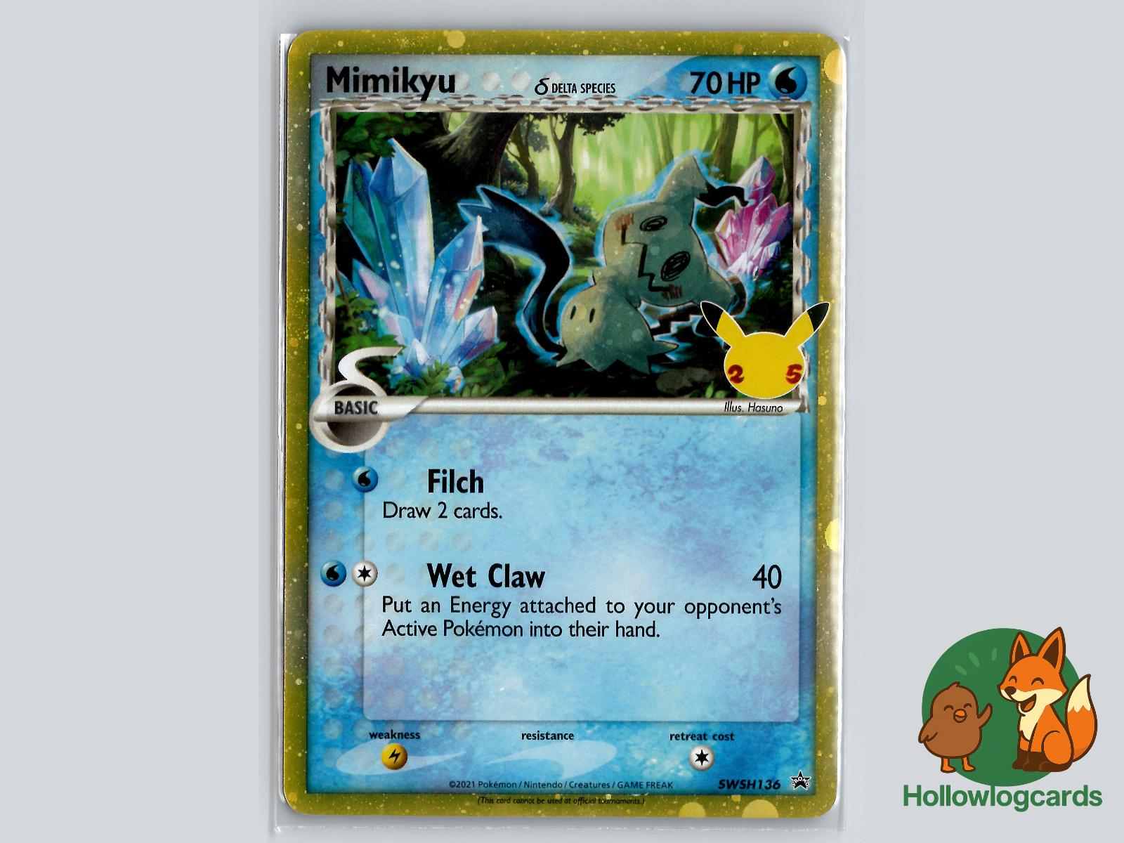 Mimikyu (SWSH136) - Sword & Shield Pokémon Card