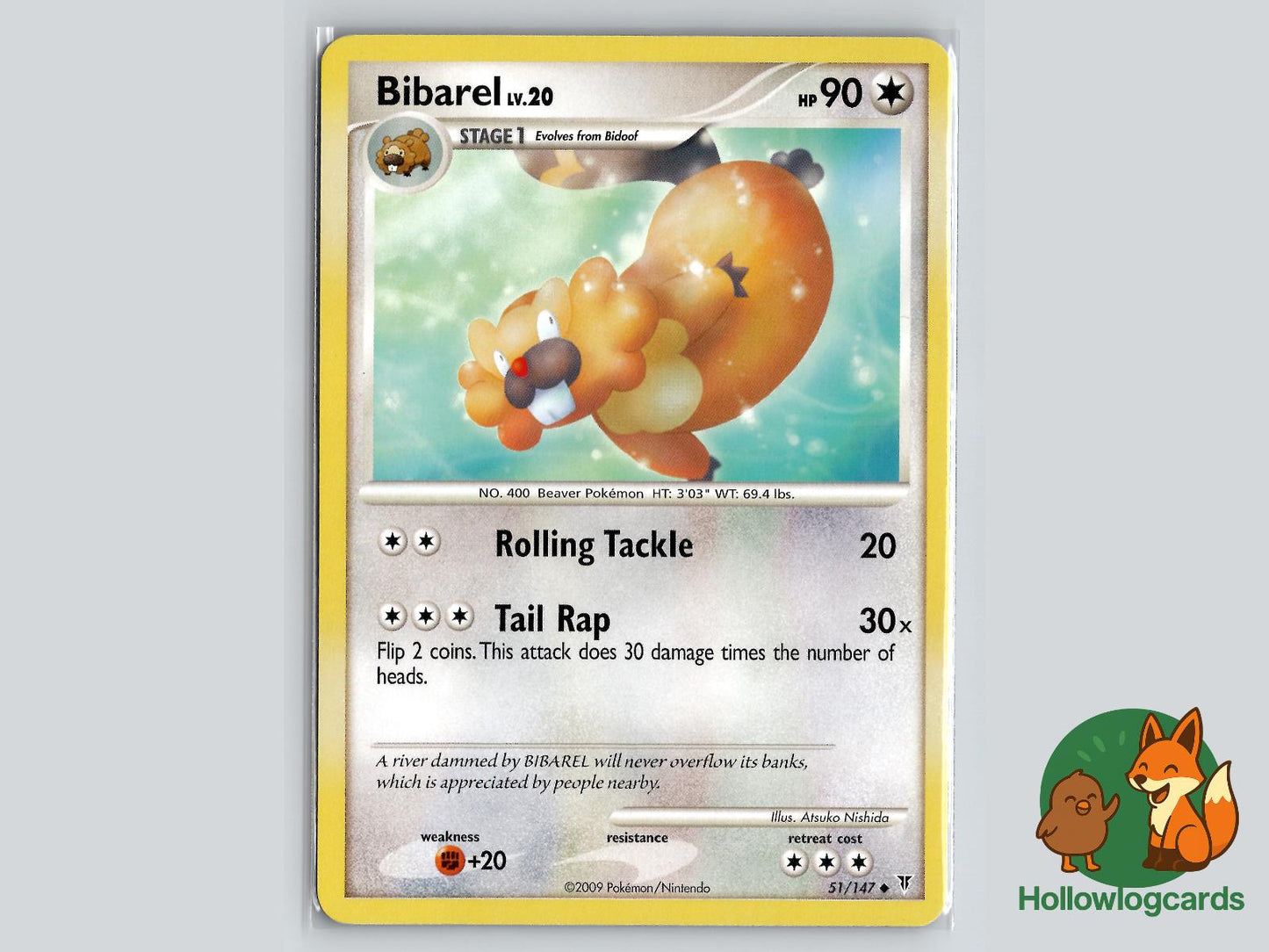 Bibarel (51/147) - Supreme Victors Pokémon Card