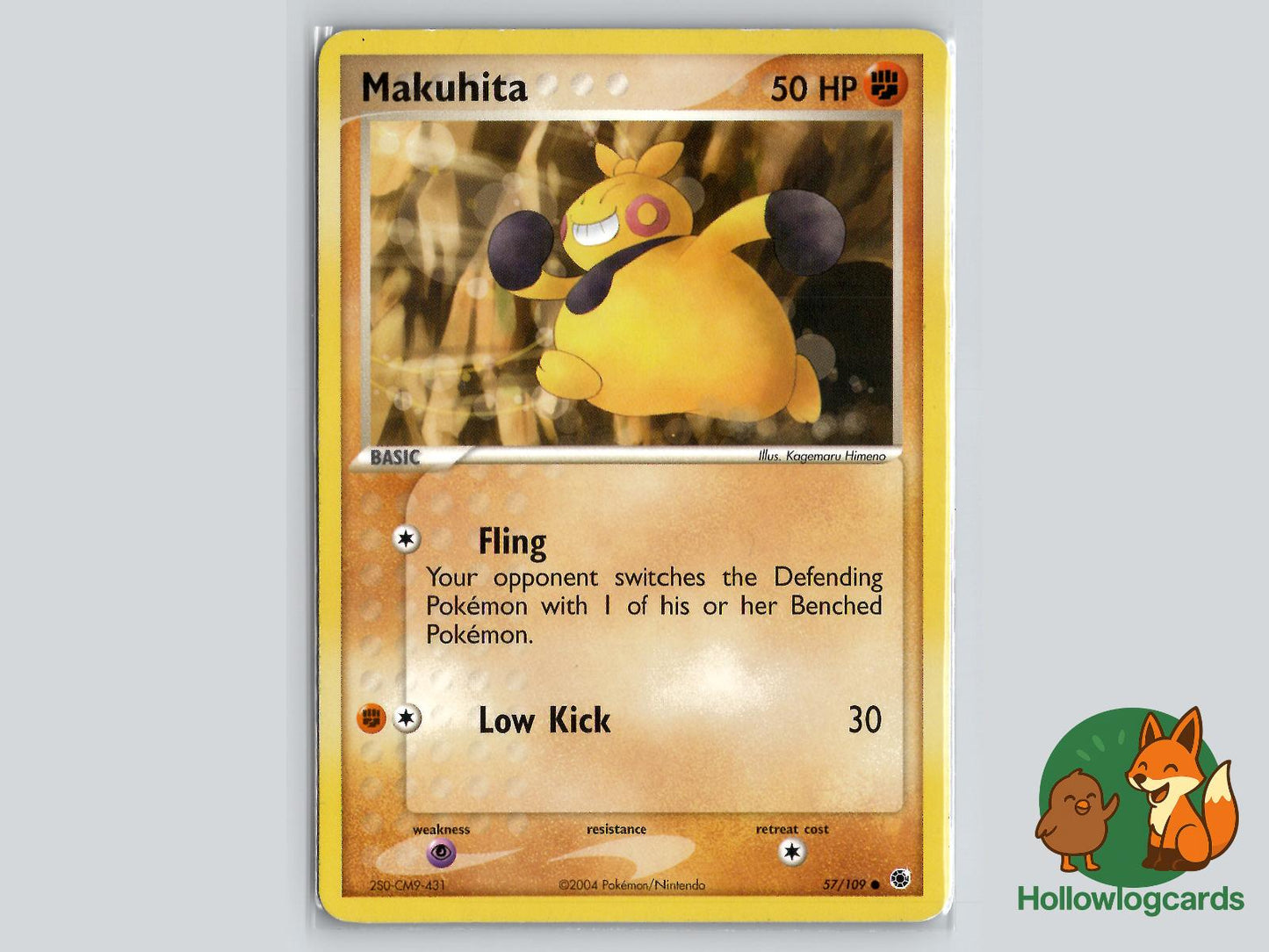 Makuhita (57/109) - Ruby & Sapphire Pokémon Card
