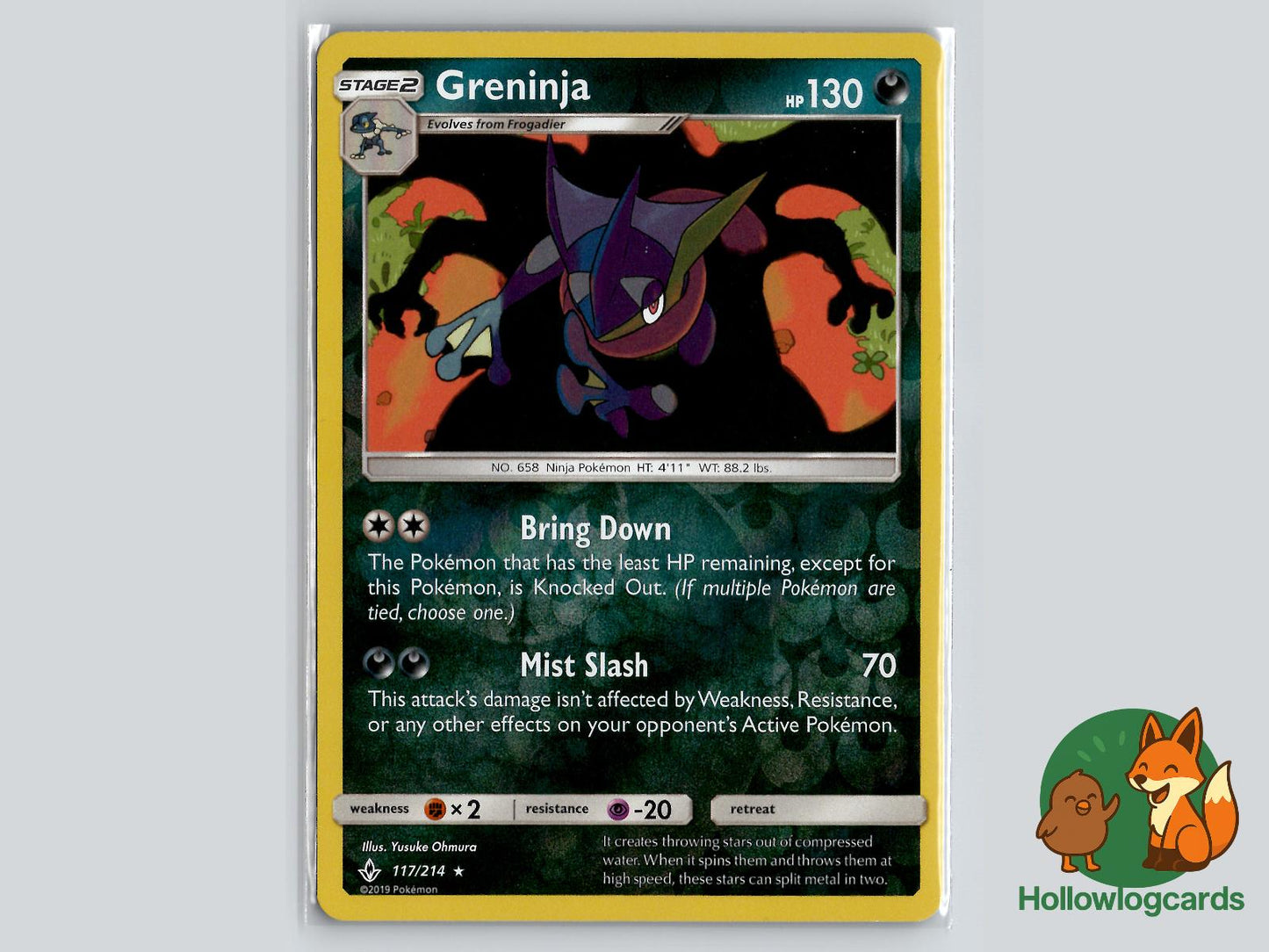 Greninja (117/214) - Unbroken Bonds Pokémon Card