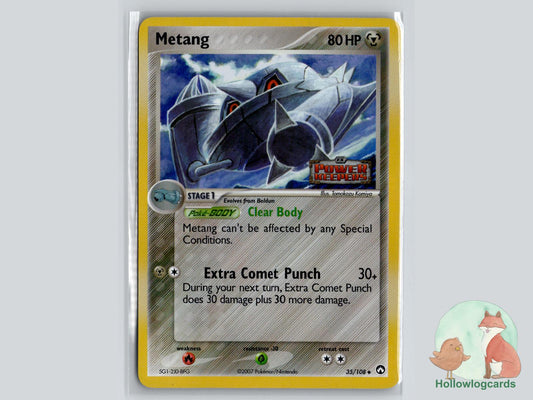 Metang (35/108) - Power Keepers Pokémon Card