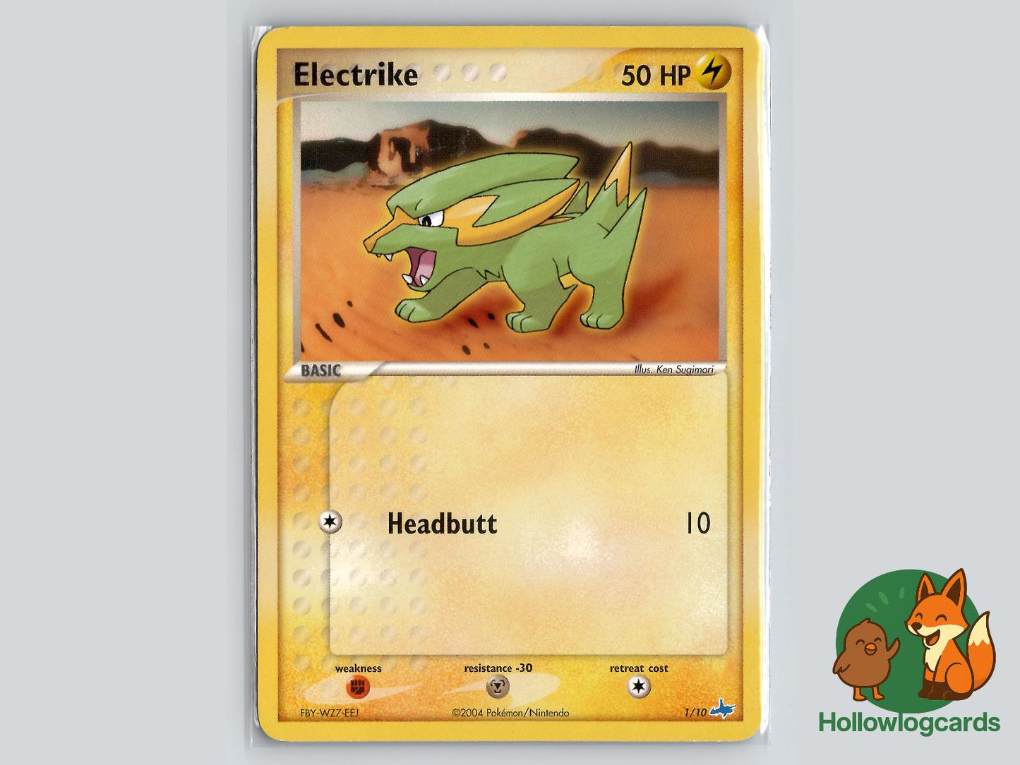 Electrike (1/10) - EX Trainer Kit Latios Pokémon Card