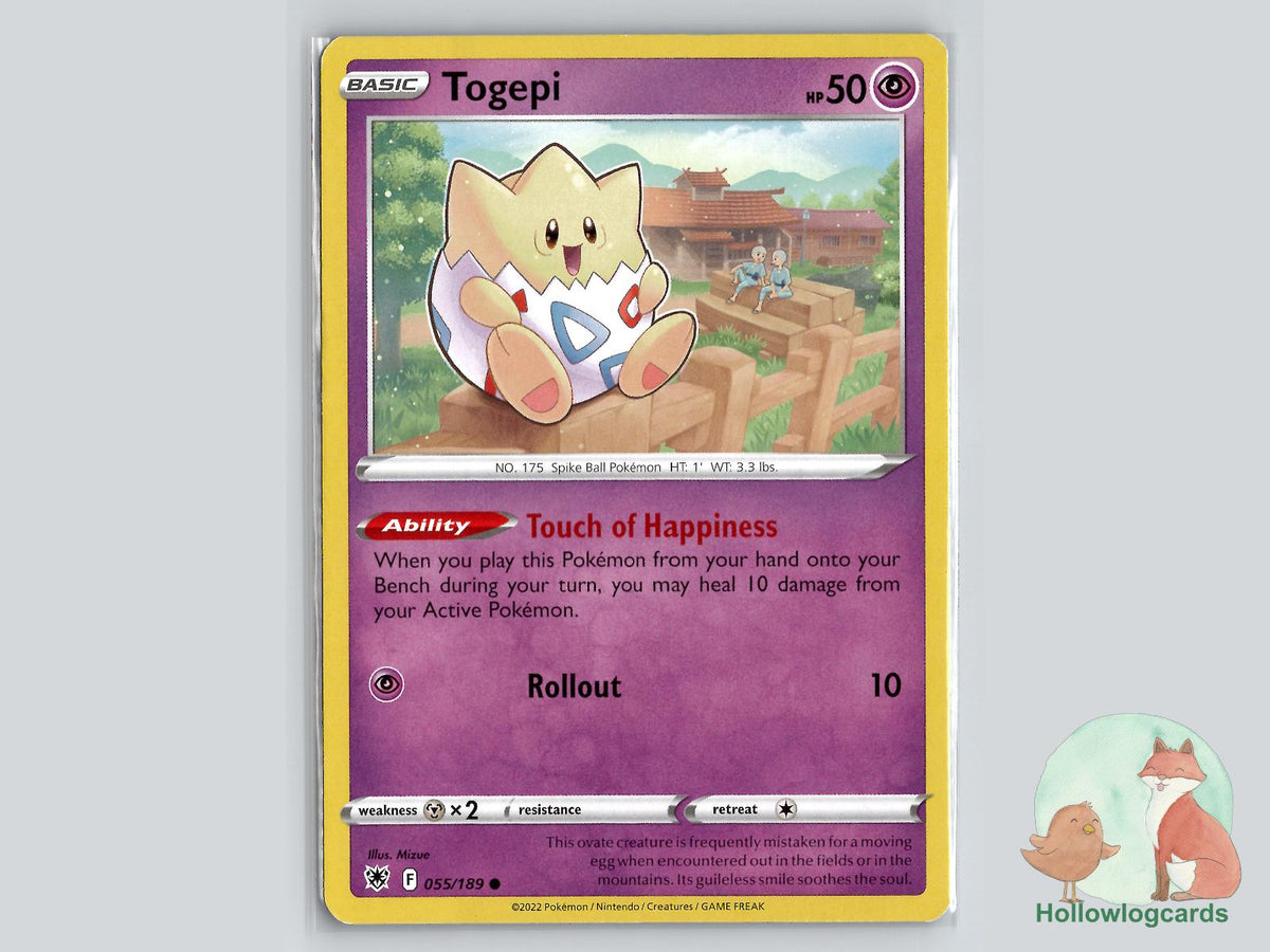 Togepi (055/189) - Astral Radiance Pokémon Card