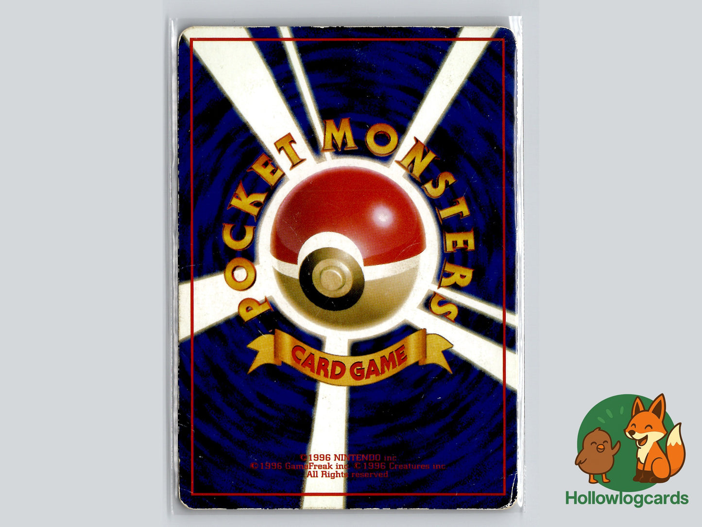 Back of Pidgey Vending Series 1 (Blue) (VEN1) #016