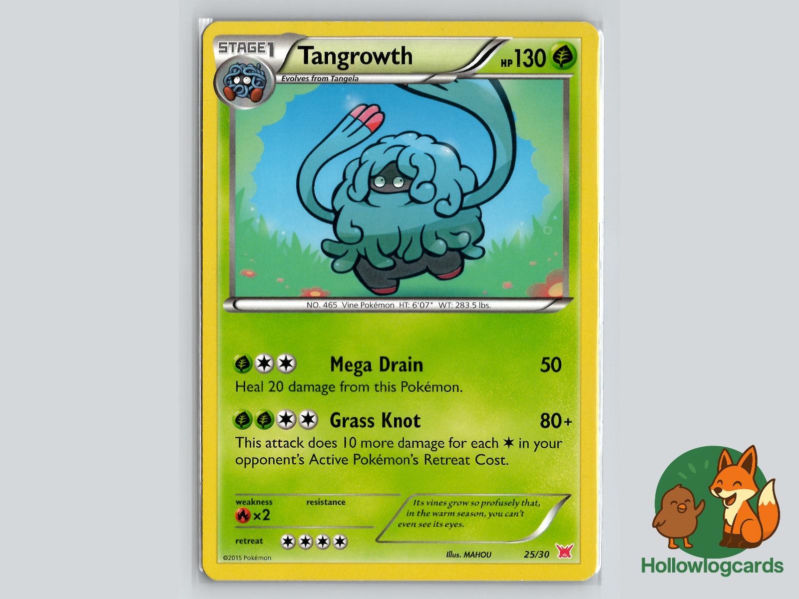 Tangrowth (25/30) - XY Pokémon Card