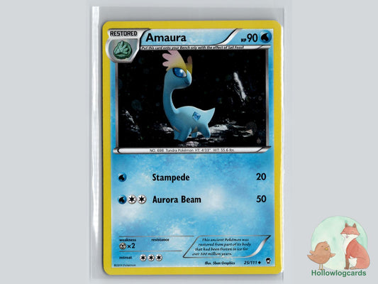 Amaura (025/111) Pokémon Card