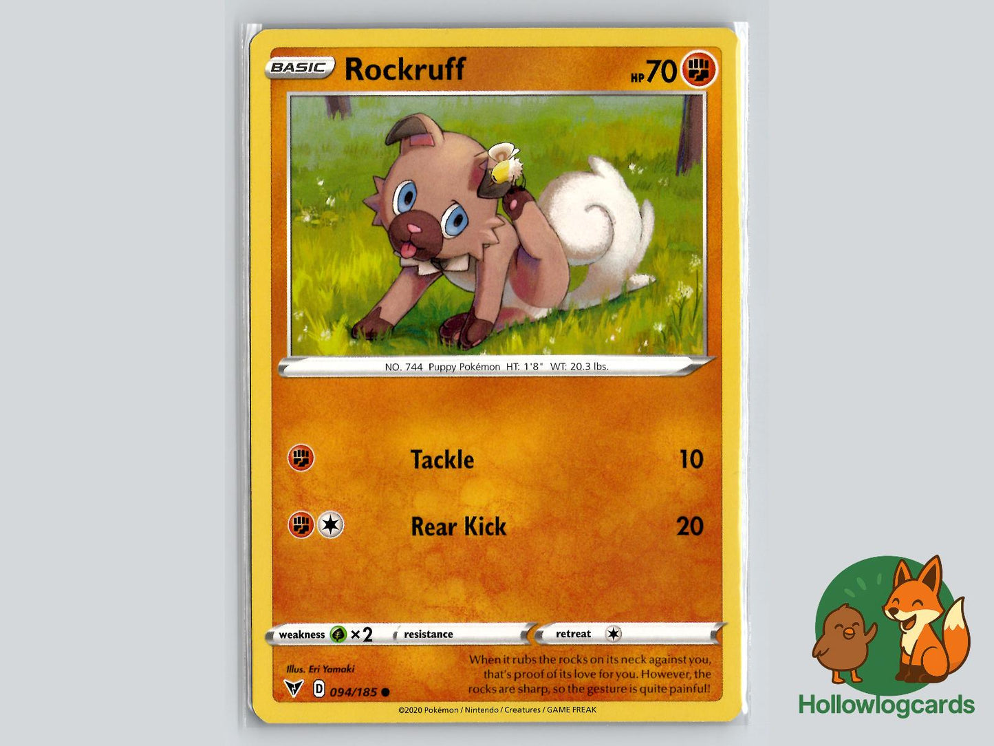 Rockruff (094/185) - Vivid Voltage Pokémon Card