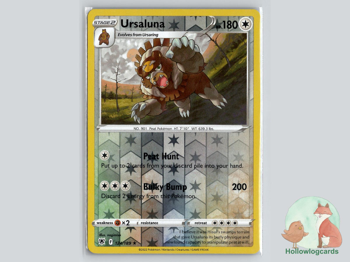 Ursaluna (124/189) - Astral Radiance Pokémon Card