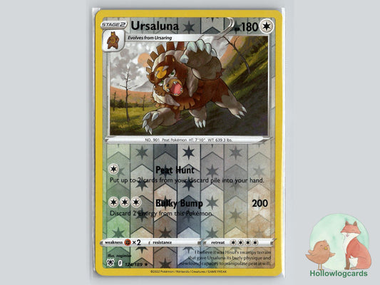 Ursaluna (124/189) - Astral Radiance Pokémon Card