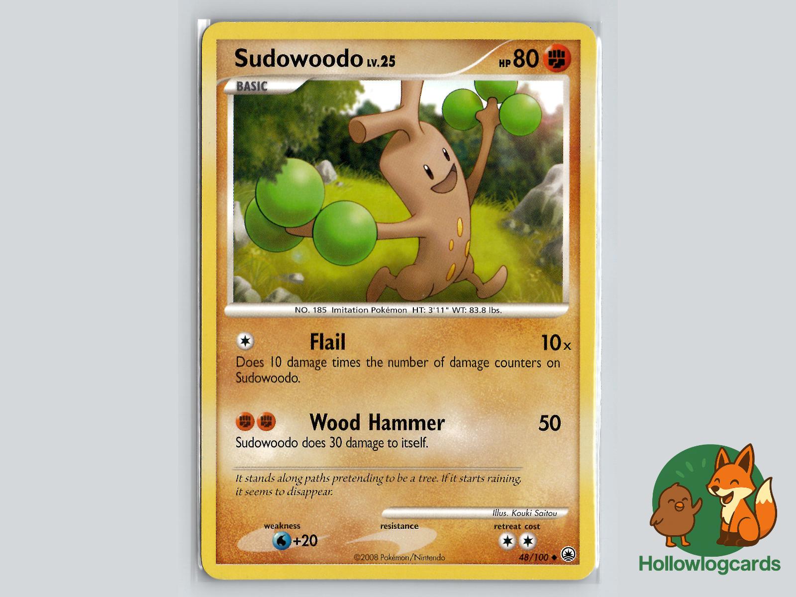 Sudowoodo (48/100) - Majestic Dawn Pokémon Card
