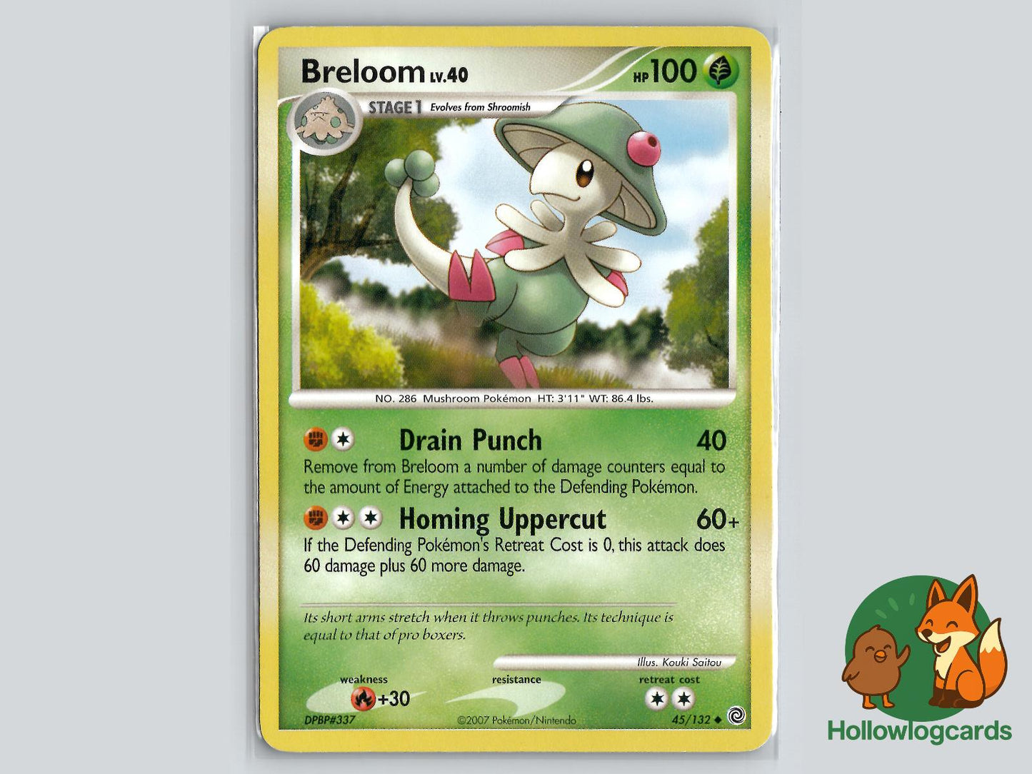 Breloom (45/132) - Secret Wonders Pokémon Card