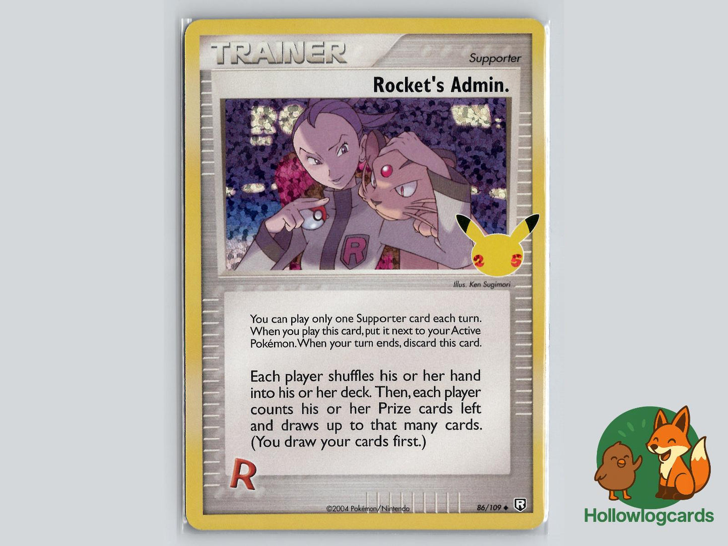 Rocket's Admin. (86/109) - Celebrations: Classic Collection Pokémon Card