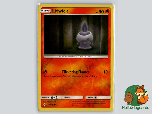 Litwick (11/145) - Guardians Rising Pokémon Card