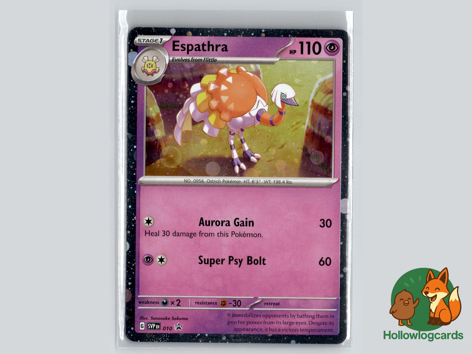 Espathra (010) - Scarlet & Violet Pokémon Card
