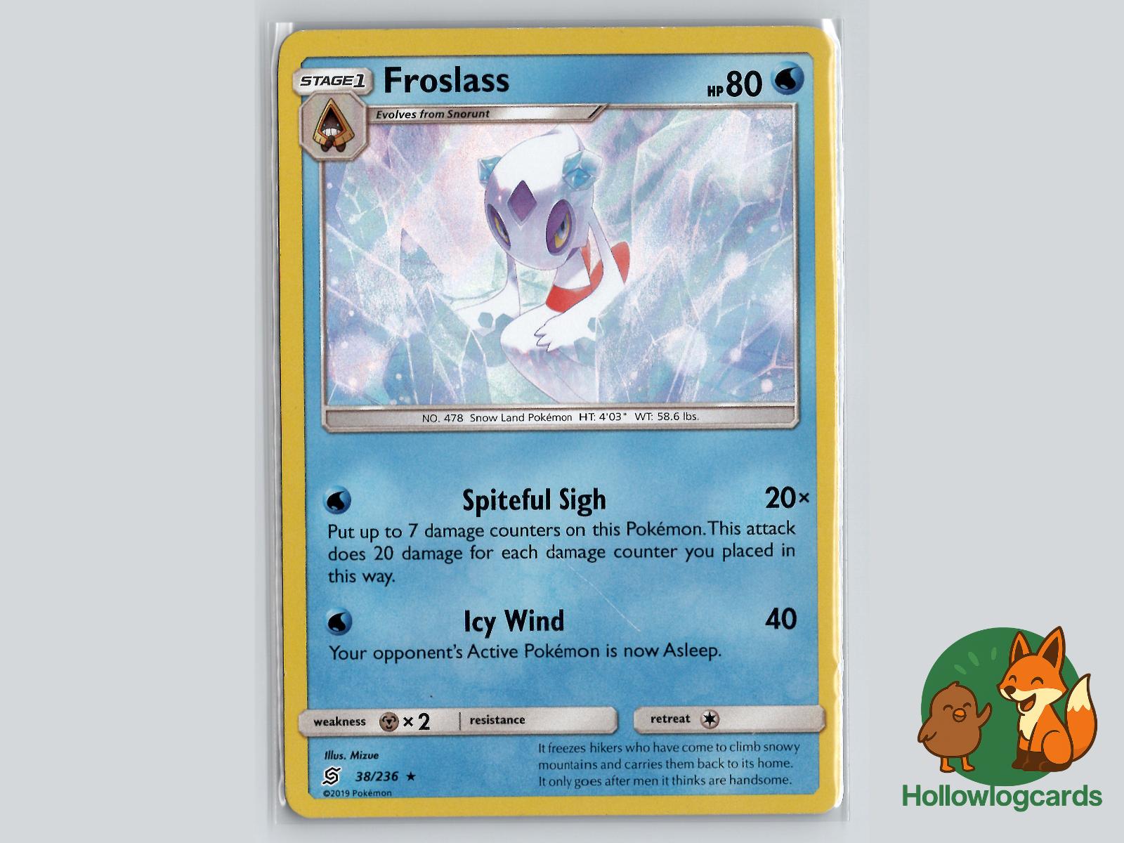 Froslass (38/236) - Unified Minds Pokémon Card