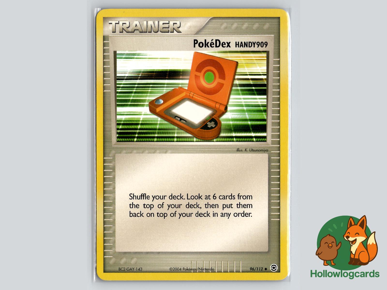 PokeDex HANDY909 (96/112) - FireRed & LeafGreen Pokémon Card