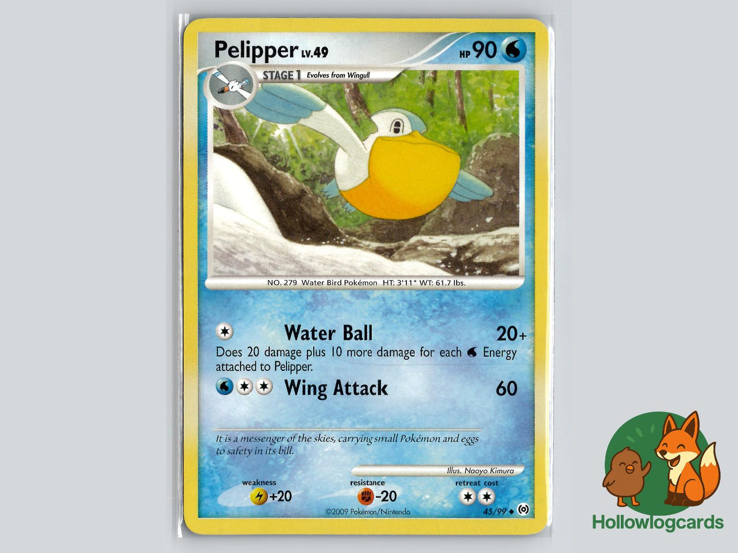 Pelipper (45/99) - Arceus Pokémon Card