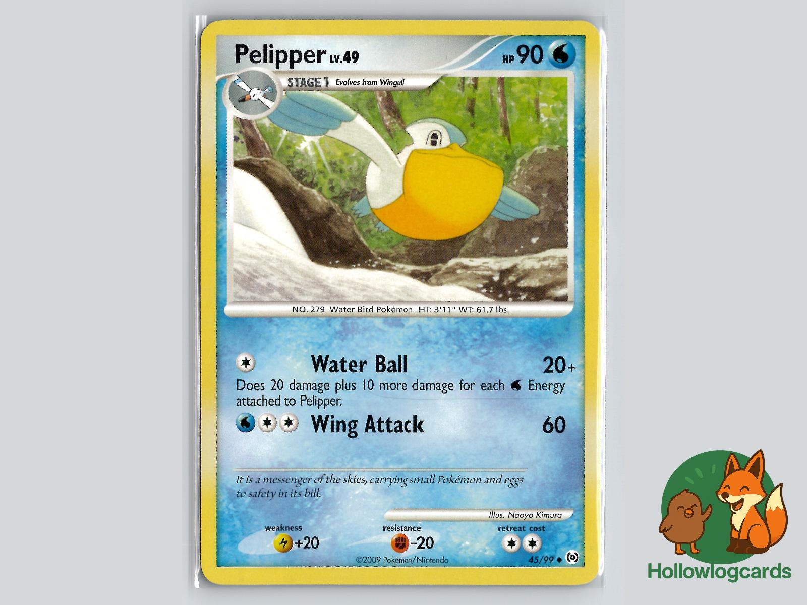 Pelipper (45/99) - Arceus Pokémon Card