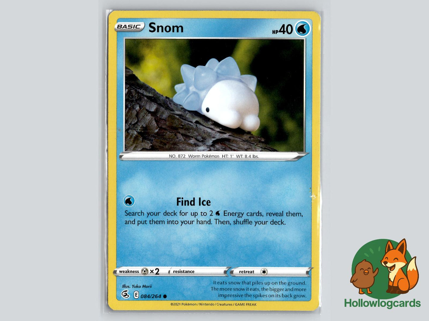 Snom (084/264) - Fusion Strike Pokémon Card