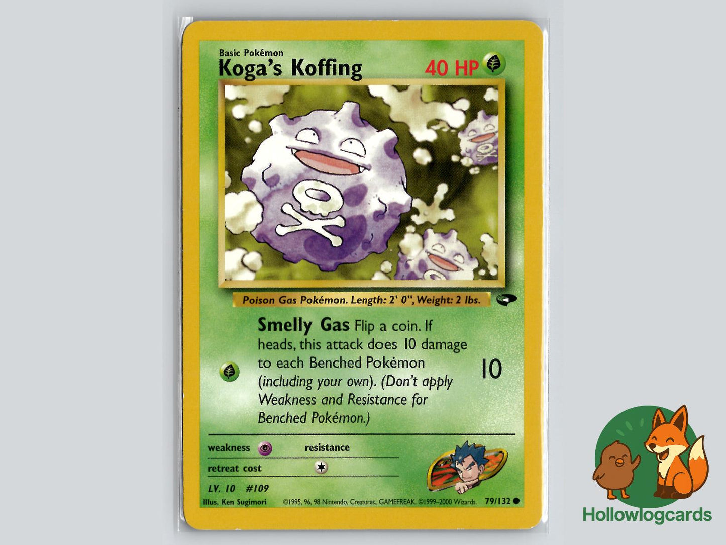 Koga's Koffing (79/132) - Gym Challenge Pokémon Card