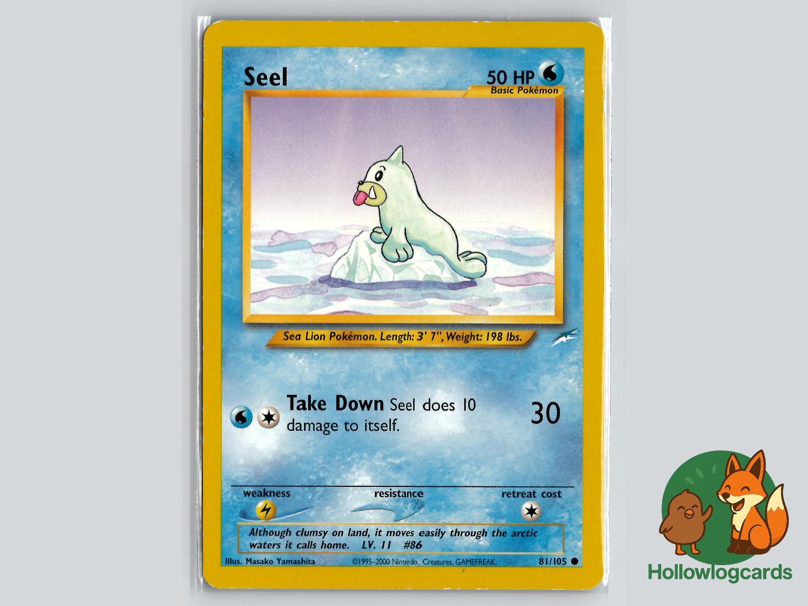 Seel (81/105) - Neo Destiny Pokémon Card