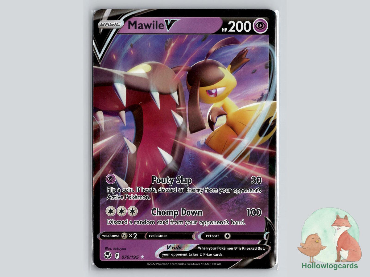 Mawile V (070/195) - Silver Tempest Pokémon Card