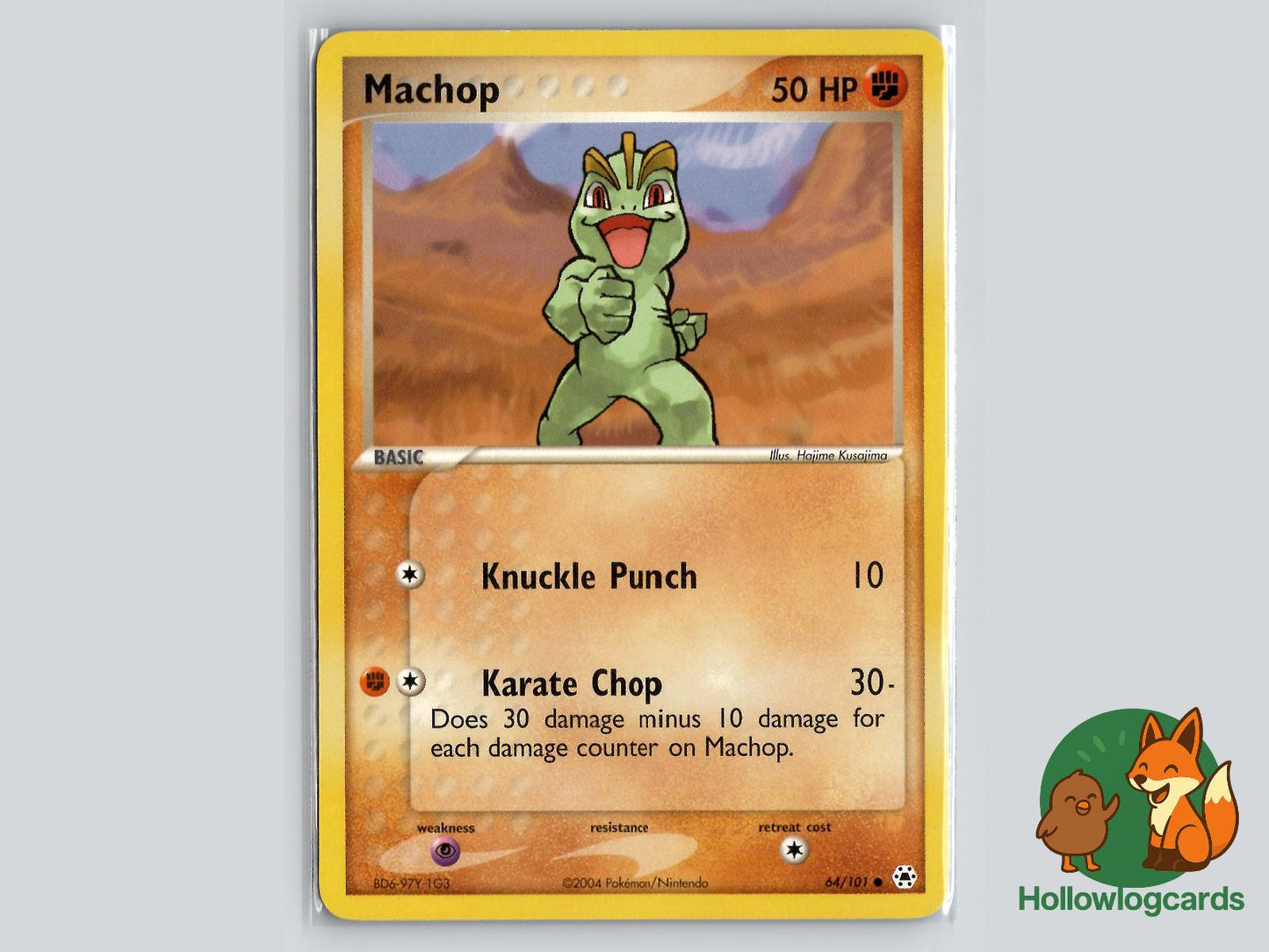 Machop (64/101) - Hidden Legends Pokémon Card