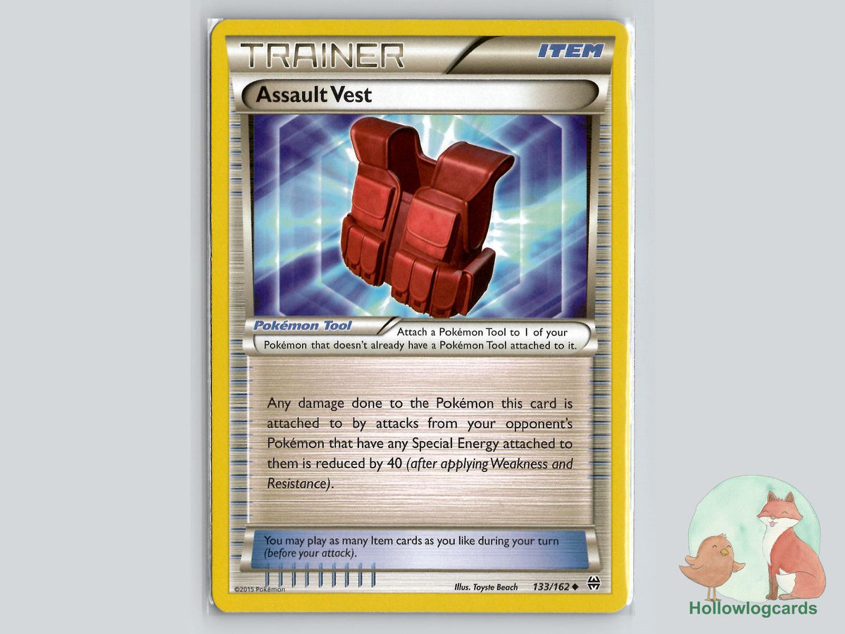 Assault Vest (133/162) - BREAKthrough Pokémon Card
