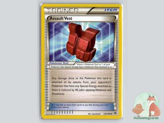 Assault Vest (133/162) - BREAKthrough Pokémon Card