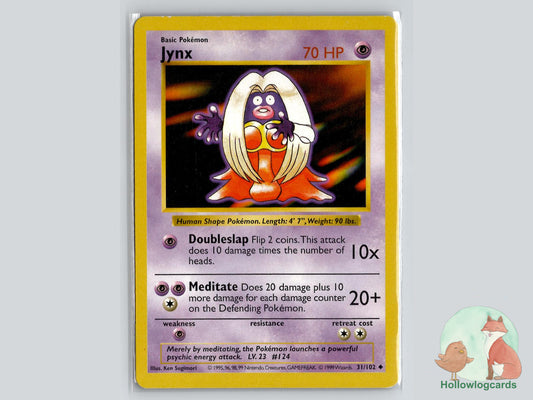 Jynx (31/102) - Base Pokémon Card