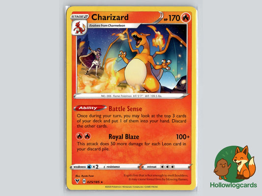 Charizard (025/185) - Vivid Voltage Pokémon Card