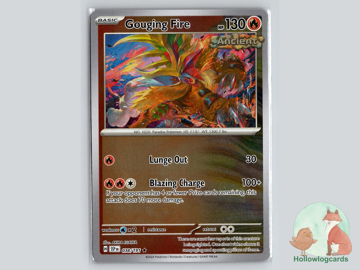 Gouging Fire (038/191) - Surging Sparks Pokémon Card