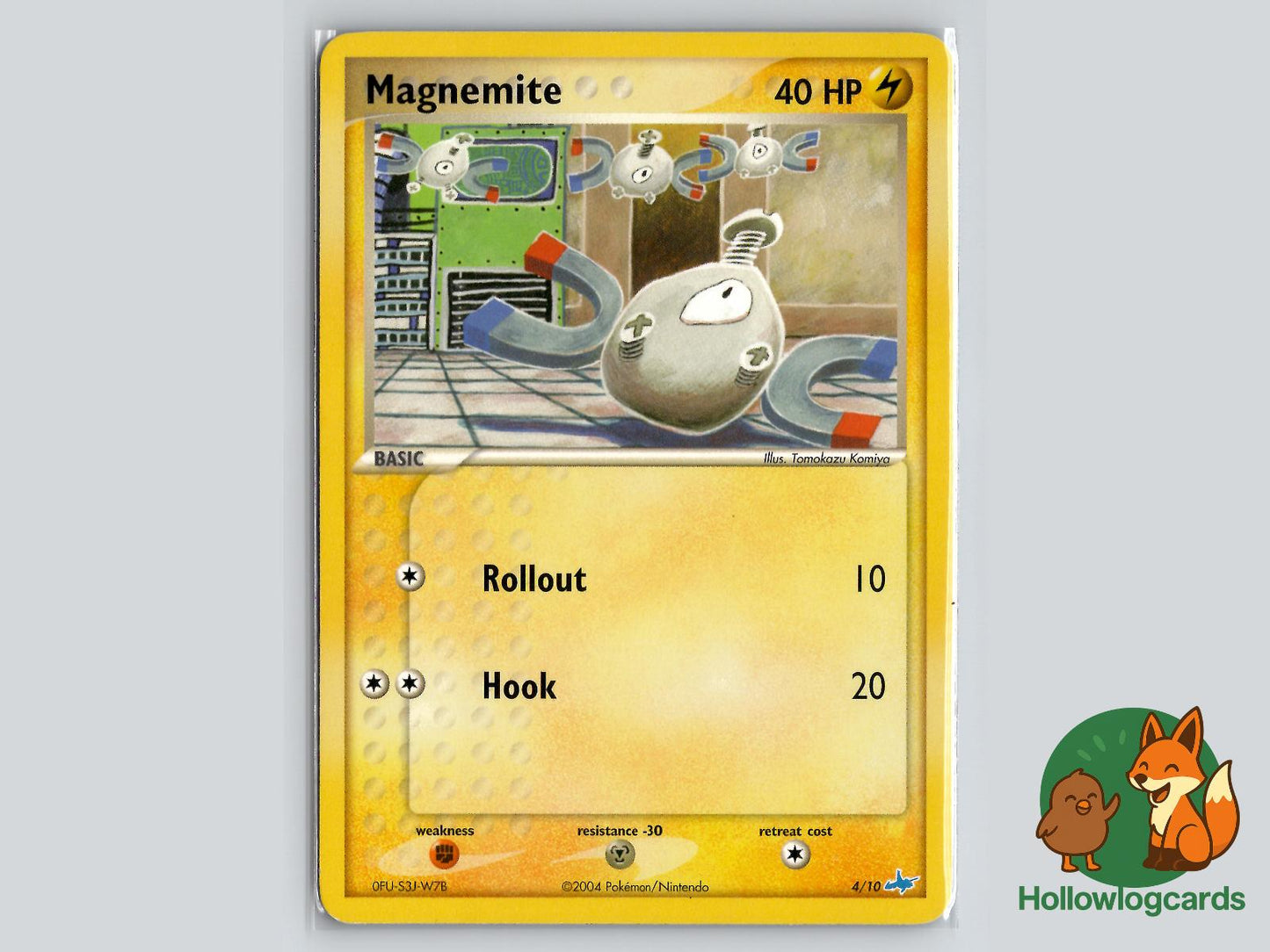 Magnemite (4/10) - EX Trainer Kit Latios Pokémon Card