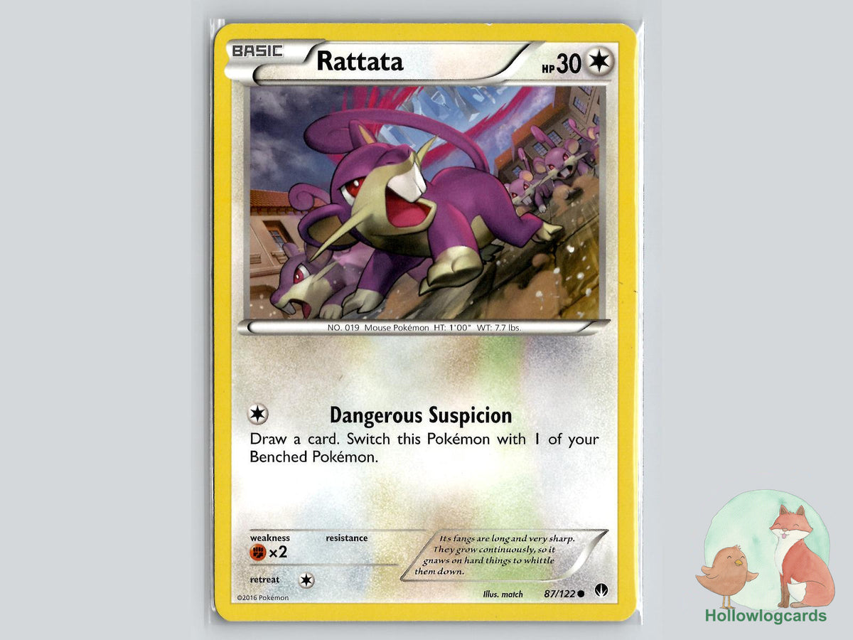 Rattata (87/122) - BREAKpoint Pokémon Card