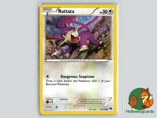 Rattata (87/122) - BREAKpoint Pokémon Card