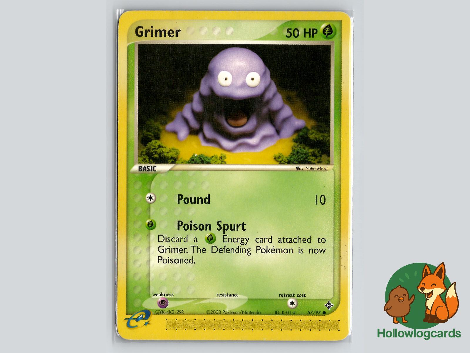 Grimer (57/97) - Dragon Pokémon Card