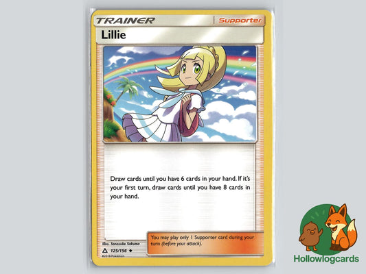 Lillie (125/156) - Ultra Prism Pokémon Card