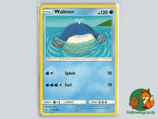 Wailmer (29/145) - Guardians Rising Pokémon Card
