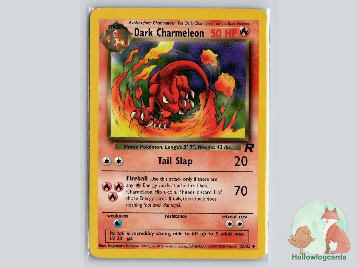 Dark Charmeleon (32/82) - Team Rocket Pokémon Card