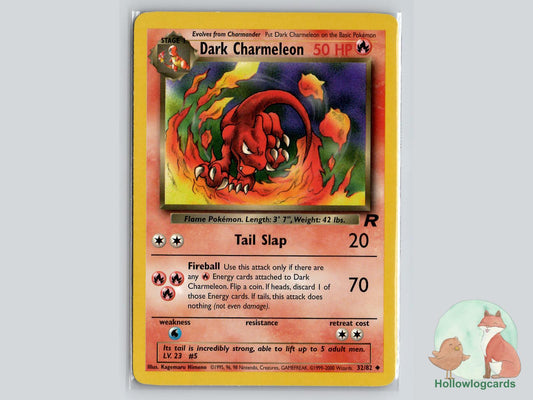 Dark Charmeleon (32/82) - Team Rocket Pokémon Card