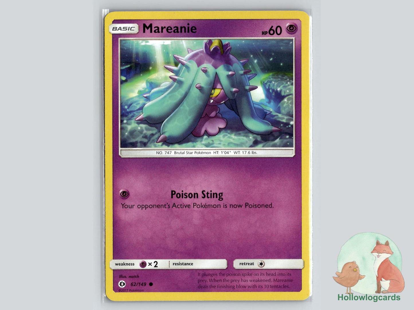 Mareanie (62/149) - Base Pokémon Card
