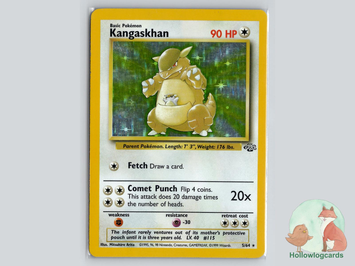Kangaskhan (5/64) - Jungle Pokémon Card