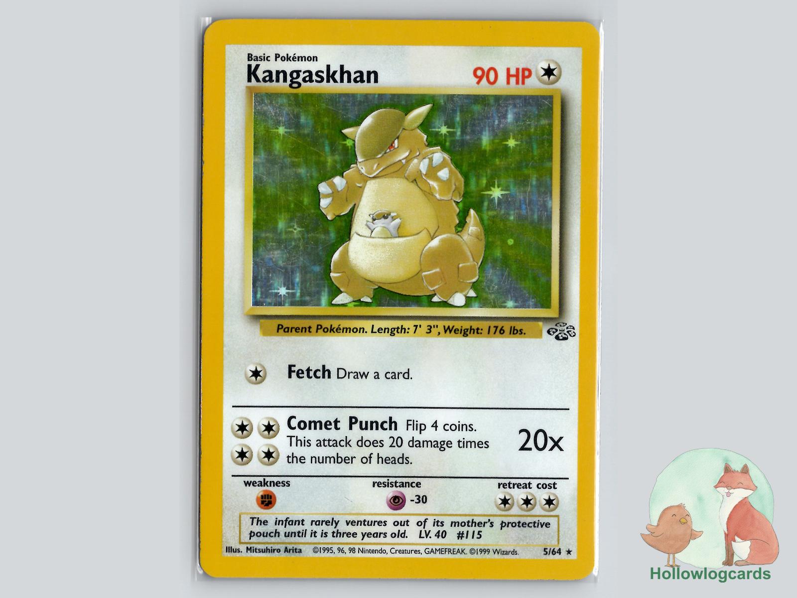 Kangaskhan (5/64) - Jungle Pokémon Card