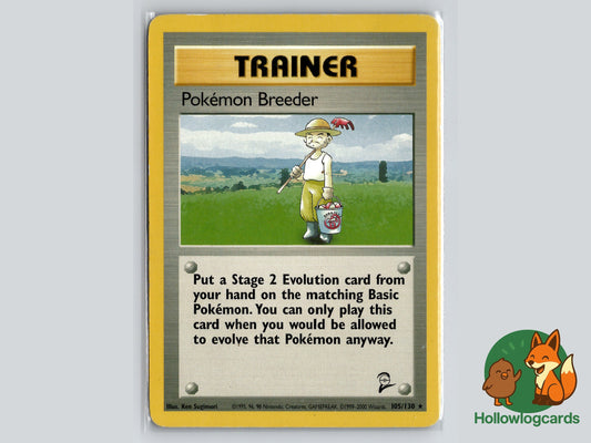 Image of Pokemon Breeder Base Set 2 (B2) #105