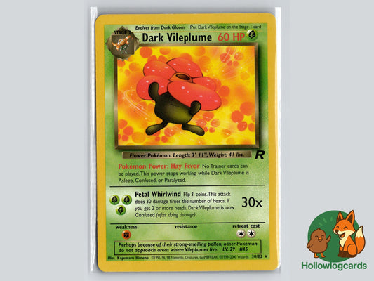 Image of Dark Vileplume Team Rocket (RO) #30