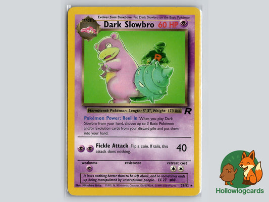 Image of Dark Slowbro Team Rocket (RO) #29