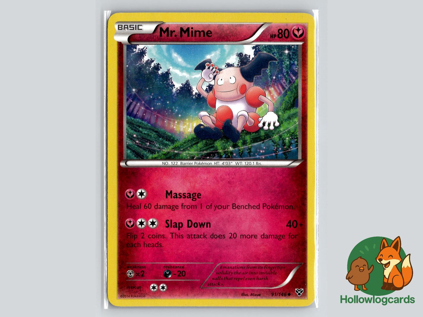Mr. Mime (91/146) - XY Pokémon Card